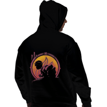 Load image into Gallery viewer, Shirts Pullover Hoodies, Unisex / Small / Black Fire Master