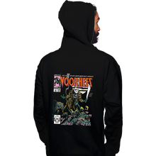 Load image into Gallery viewer, Secret_Shirts Pullover Hoodies, Unisex / Small / Black Voorhees Comics