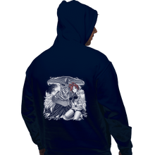 Load image into Gallery viewer, Shirts Pullover Hoodies, Unisex / Small / Navy IRIA