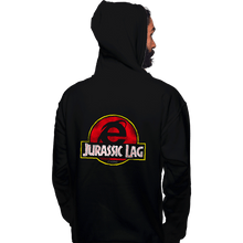 Load image into Gallery viewer, Daily_Deal_Shirts Pullover Hoodies, Unisex / Small / Black Jurassic Lag
