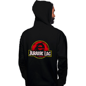 Daily_Deal_Shirts Pullover Hoodies, Unisex / Small / Black Jurassic Lag