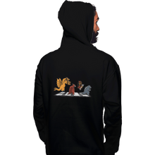 Load image into Gallery viewer, Shirts Pullover Hoodies, Unisex / Small / Black Kaiju Road