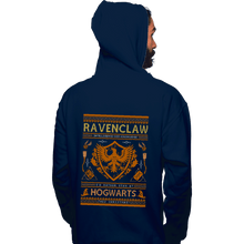 Load image into Gallery viewer, Shirts Pullover Hoodies, Unisex / Small / Navy Ravenclaw Sweater