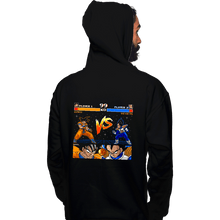 Load image into Gallery viewer, Shirts Pullover Hoodies, Unisex / Small / Black Goku VS Vegeta