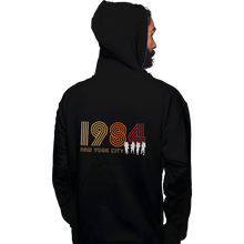 Load image into Gallery viewer, Shirts Pullover Hoodies, Unisex / Small / Black New York City 1984