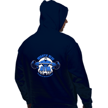 Load image into Gallery viewer, Shirts Pullover Hoodies, Unisex / Small / Navy Mighty Blue Gym

