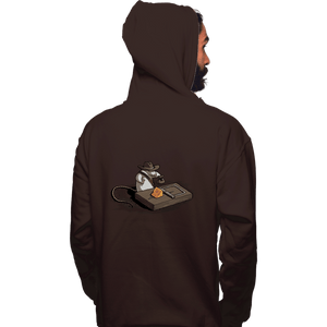 Shirts Pullover Hoodies, Unisex / Small / Dark Chocolate Indiana Mouse