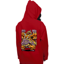 Load image into Gallery viewer, Daily_Deal_Shirts Pullover Hoodies, Unisex / Small / Red Mechanical Madman