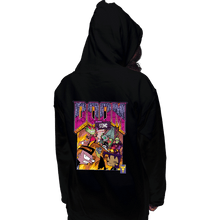 Load image into Gallery viewer, Daily_Deal_Shirts Pullover Hoodies, Unisex / Small / Black DOOOM
