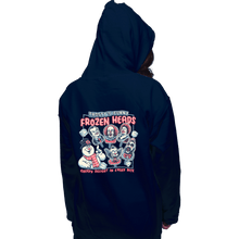 Load image into Gallery viewer, Daily_Deal_Shirts Pullover Hoodies, Unisex / Small / Navy Frozen Heads
