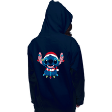 Load image into Gallery viewer, Secret_Shirts Pullover Hoodies, Unisex / Small / Navy Ohana Christmas Holiday