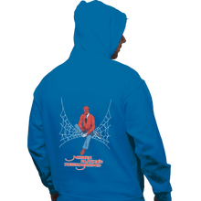 Load image into Gallery viewer, Shirts Pullover Hoodies, Unisex / Small / Sapphire Mister Parker's Neighborhood