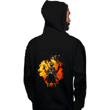 Load image into Gallery viewer, Shirts Pullover Hoodies, Unisex / Small / Black Soul Of The Golden Hunter