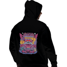 Load image into Gallery viewer, Shirts Pullover Hoodies, Unisex / Small / Black Real Monster