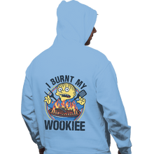 Load image into Gallery viewer, Daily_Deal_Shirts Pullover Hoodies, Unisex / Small / Royal Blue Burnt Wookiee