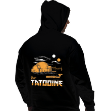 Load image into Gallery viewer, Shirts Pullover Hoodies, Unisex / Small / Black Vintage Visit Tatooine