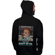 Load image into Gallery viewer, Shirts Pullover Hoodies, Unisex / Small / Black Festivus For The Rest Of Us