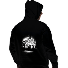 Load image into Gallery viewer, Shirts Pullover Hoodies, Unisex / Small / Black Moonlight Electric Types
