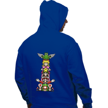 Load image into Gallery viewer, Secret_Shirts Pullover Hoodies, Unisex / Small / Royal Blue Totem Of Heroes