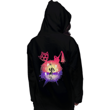 Load image into Gallery viewer, Shirts Zippered Hoodies, Unisex / Small / Black Dance Of The Summoner