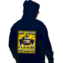 Load image into Gallery viewer, Daily_Deal_Shirts Pullover Hoodies, Unisex / Small / Navy Be Kind Please Rewind