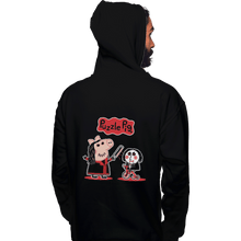 Load image into Gallery viewer, Shirts Zippered Hoodies, Unisex / Small / Black Puzzle Pig