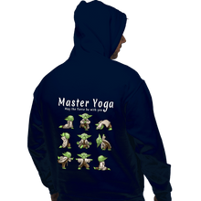 Load image into Gallery viewer, Secret_Shirts Pullover Hoodies, Unisex / Small / Navy Master Yoga!