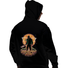 Load image into Gallery viewer, Shirts Pullover Hoodies, Unisex / Small / Black Retro Camper Killer