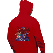 Load image into Gallery viewer, Shirts Pullover Hoodies, Unisex / Small / Red Smashelvania