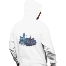 Load image into Gallery viewer, Shirts Pullover Hoodies, Unisex / Small / White Watercolor School
