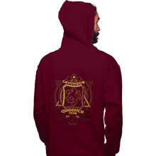 Load image into Gallery viewer, Shirts Pullover Hoodies, Unisex / Small / Maroon Quidditch Team