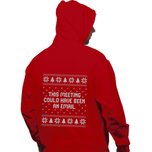 Load image into Gallery viewer, Daily_Deal_Shirts Pullover Hoodies, Unisex / Small / Red Email Meeting Sweater