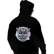 Load image into Gallery viewer, Shirts Pullover Hoodies, Unisex / Small / Black Boar Oni Mask