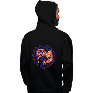 Daily_Deal_Shirts Pullover Hoodies, Unisex / Small / Black Wave Of Destruction