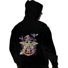 Load image into Gallery viewer, Shirts Pullover Hoodies, Unisex / Small / Black Spooky Baby