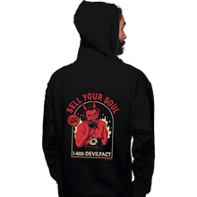 Load image into Gallery viewer, Daily_Deal_Shirts Pullover Hoodies, Unisex / Small / Black Sell Your Soul