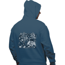 Load image into Gallery viewer, Shirts Pullover Hoodies, Unisex / Small / Indigo Blue Fun With Old Friends