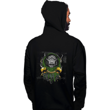Load image into Gallery viewer, Shirts Pullover Hoodies, Unisex / Small / Black Doom Style