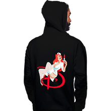 Load image into Gallery viewer, Shirts Pullover Hoodies, Unisex / Small / Black Nurse Jessica