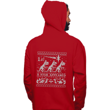 Load image into Gallery viewer, Secret_Shirts Pullover Hoodies, Unisex / Small / Red We Three Kings