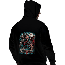 Load image into Gallery viewer, Daily_Deal_Shirts Pullover Hoodies, Unisex / Small / Black Kicking The Devil