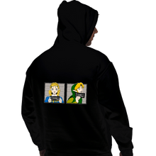 Load image into Gallery viewer, Shirts Pullover Hoodies, Unisex / Small / Black Arrested In Hyrule