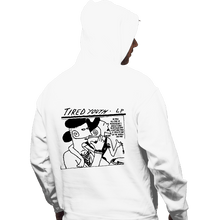 Load image into Gallery viewer, Shirts Pullover Hoodies, Unisex / Small / White Tired Youth