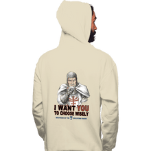 Load image into Gallery viewer, Shirts Pullover Hoodies, Unisex / Small / Sand Choose Wisely
