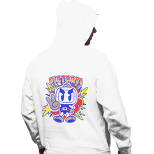 Load image into Gallery viewer, Shirts Pullover Hoodies, Unisex / Small / White Bomber Victory