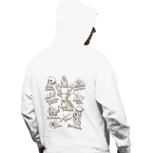 Load image into Gallery viewer, Shirts Pullover Hoodies, Unisex / Small / White Magic Spell notes
