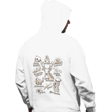 Load image into Gallery viewer, Shirts Pullover Hoodies, Unisex / Small / White Magic Spell notes