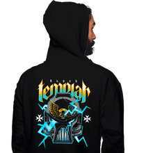 Load image into Gallery viewer, Sold_Out_Shirts Pullover Hoodies, Unisex / Small / Black Black Templar Metal