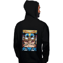 Load image into Gallery viewer, Shirts Pullover Hoodies, Unisex / Small / Black X-Eyes