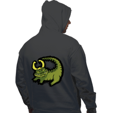 Load image into Gallery viewer, Shirts Pullover Hoodies, Unisex / Small / Charcoal The Alligator King
